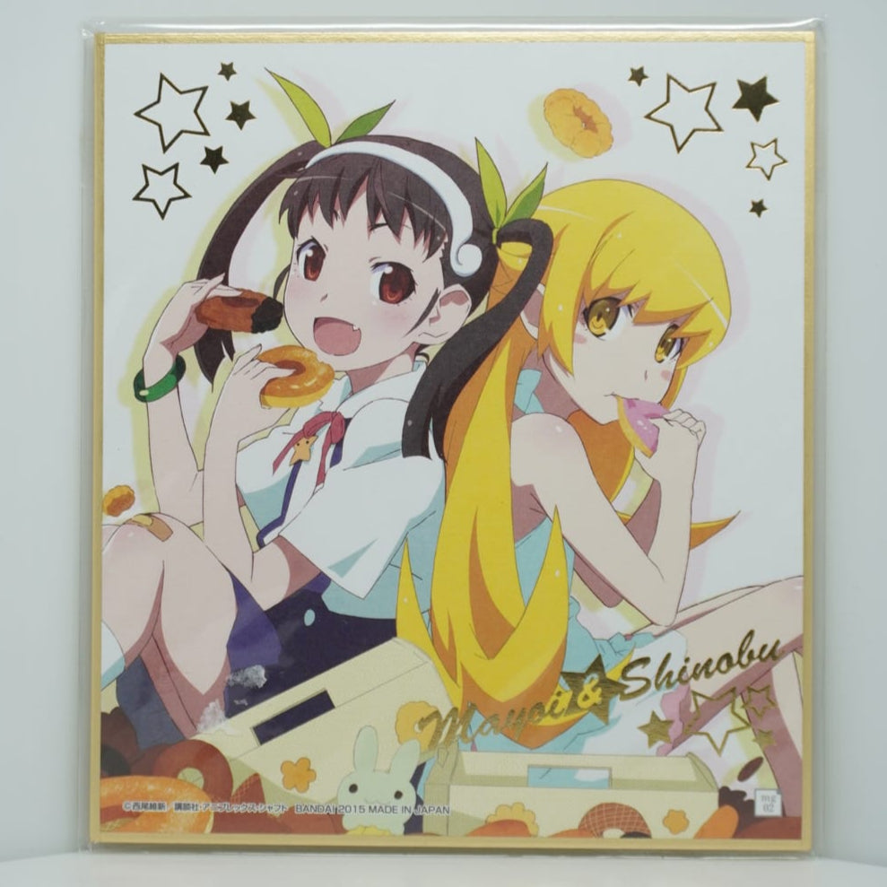 Monogatari Shinobu & Mayoi Shikishi