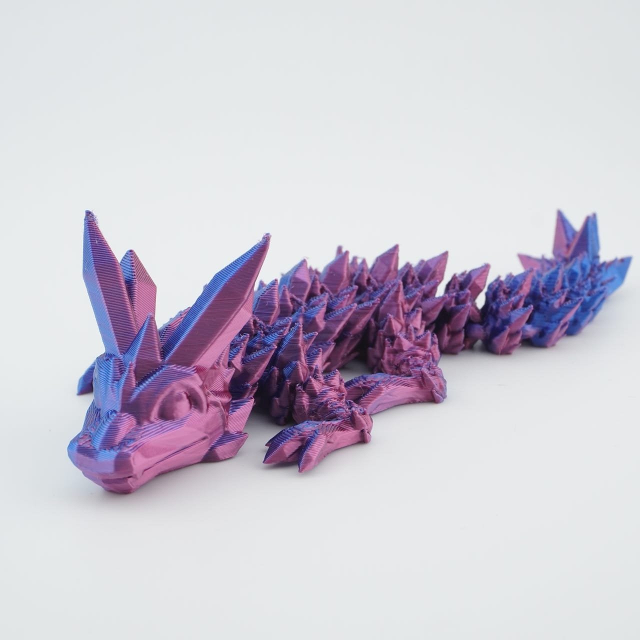Baby Crystal Dragon 3D Druck 15cm Fidget Figur (Farbauswahl)
