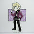 Ace Attorney "Klavier Gavin" B-Side Label Sticker