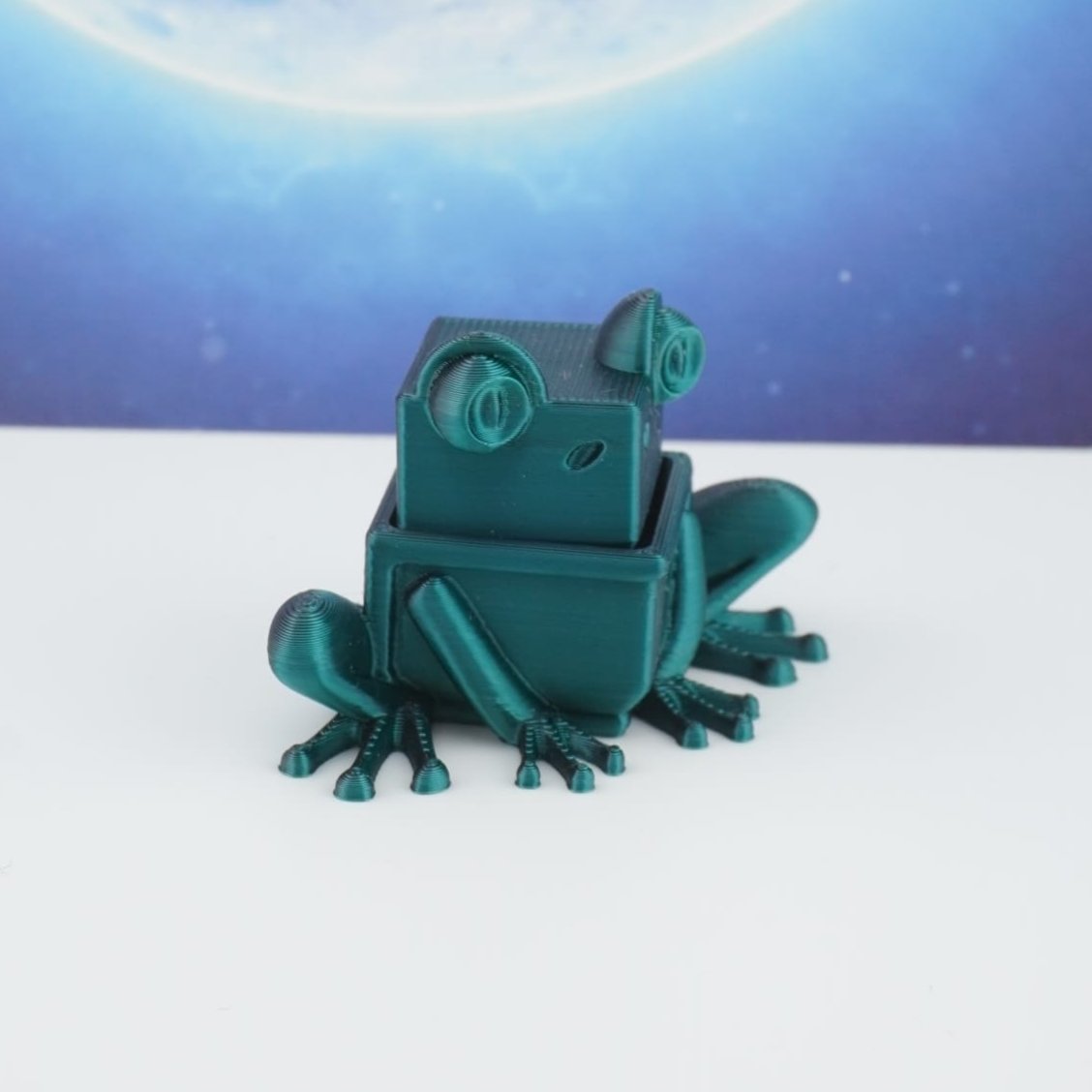 Tiny Frog Clicker 3D Druck 4cm Fidget Toy