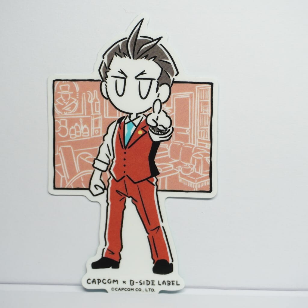 Ace Attorney "Apollo Justice" B-Side Label Sticker