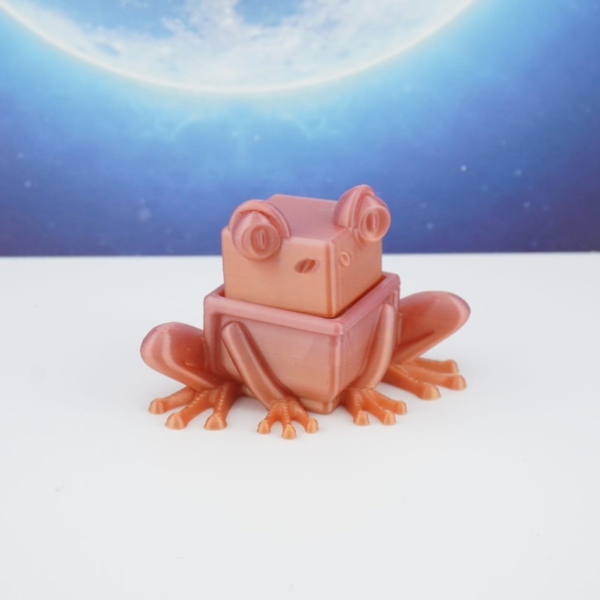Tiny Frog Clicker 3D Druck 4cm Fidget Toy