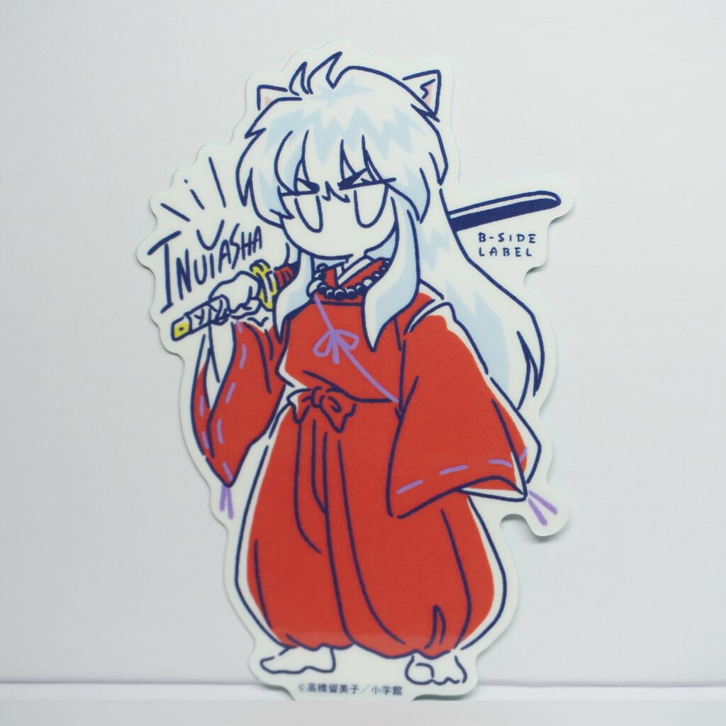 Inuyasha "Inuyasha" B-Side Label Sticker