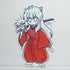 Inuyasha "Inuyasha" B-Side Label Sticker
