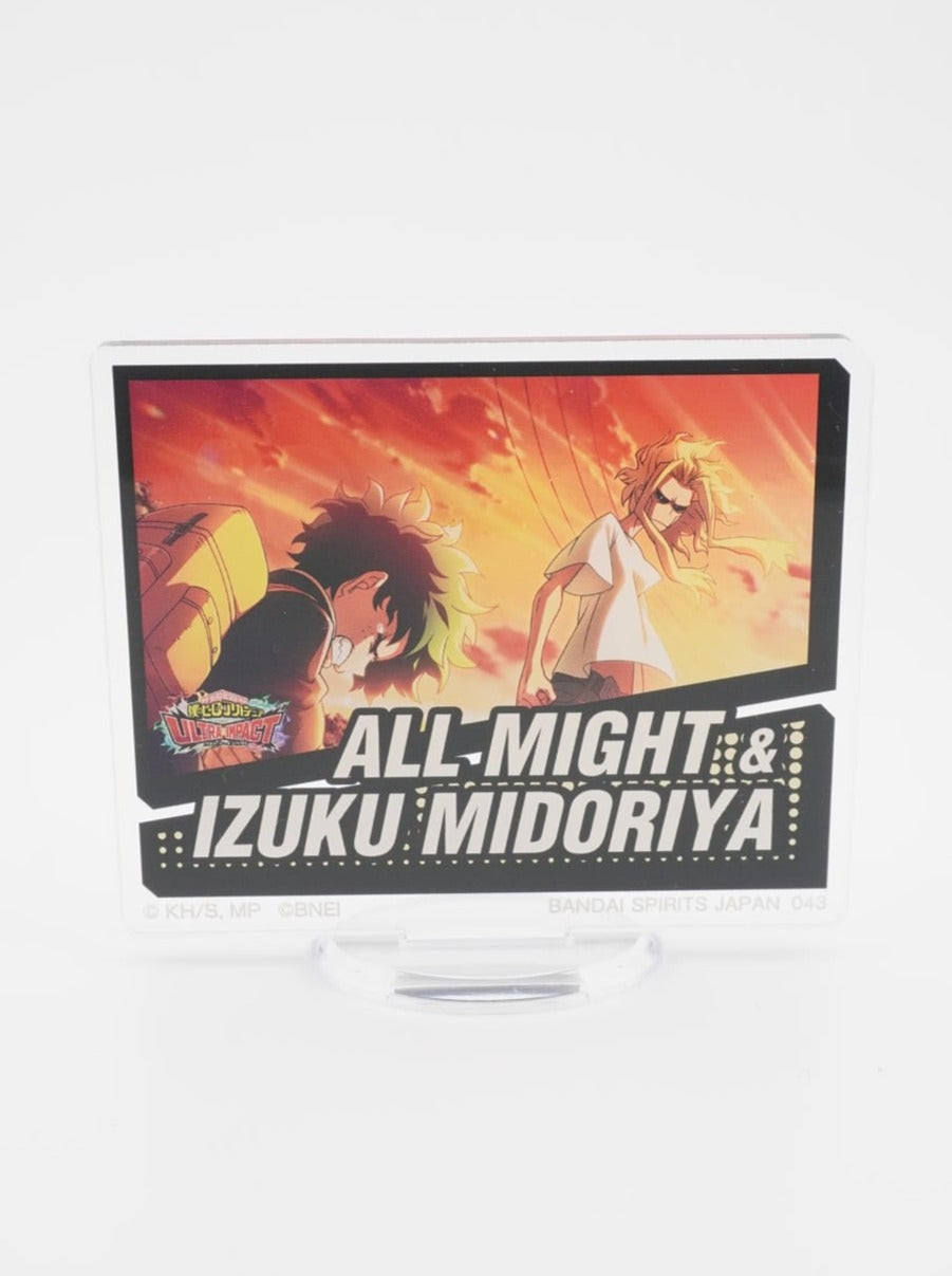 My Hero Academia All Might & Izuku Midoriya 7cm Aufsteller