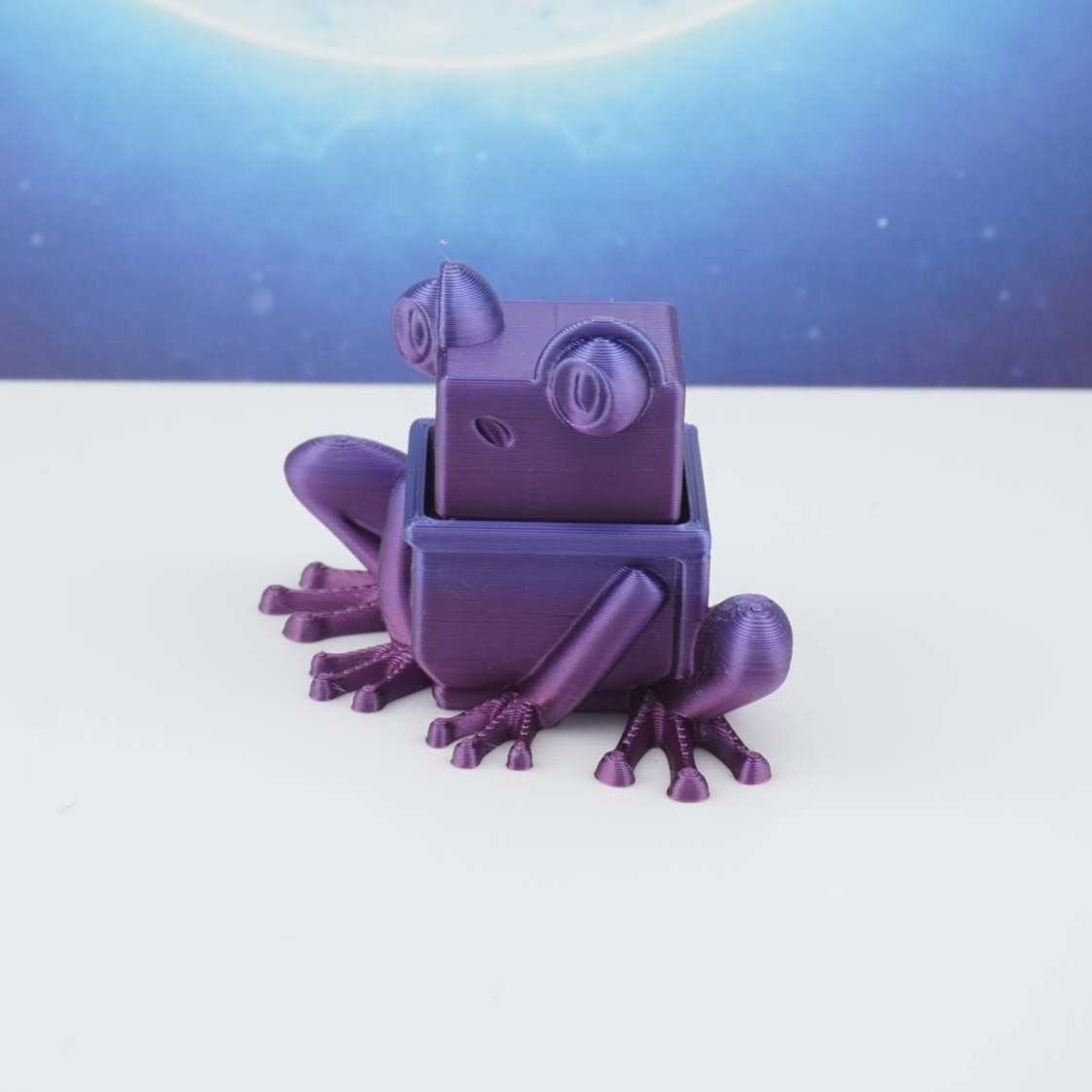 Tiny Frog Clicker 3D Druck 4cm Fidget Toy