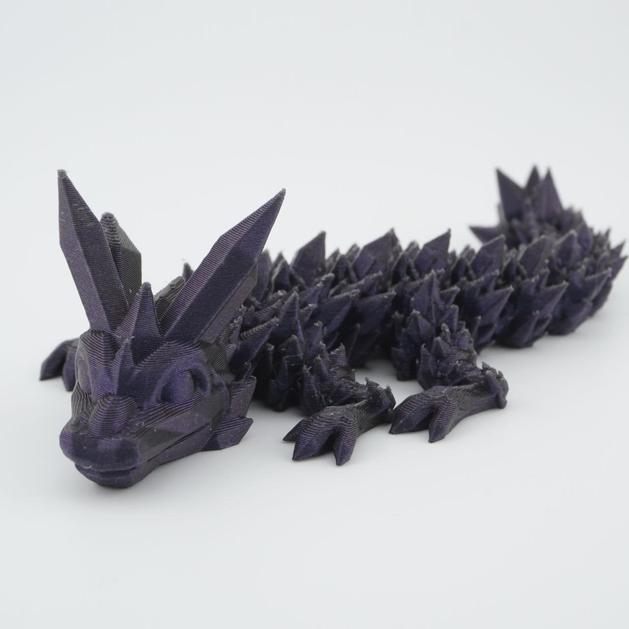 Baby Crystal Dragon 3D Druck 15cm Fidget Figur (Farbauswahl)