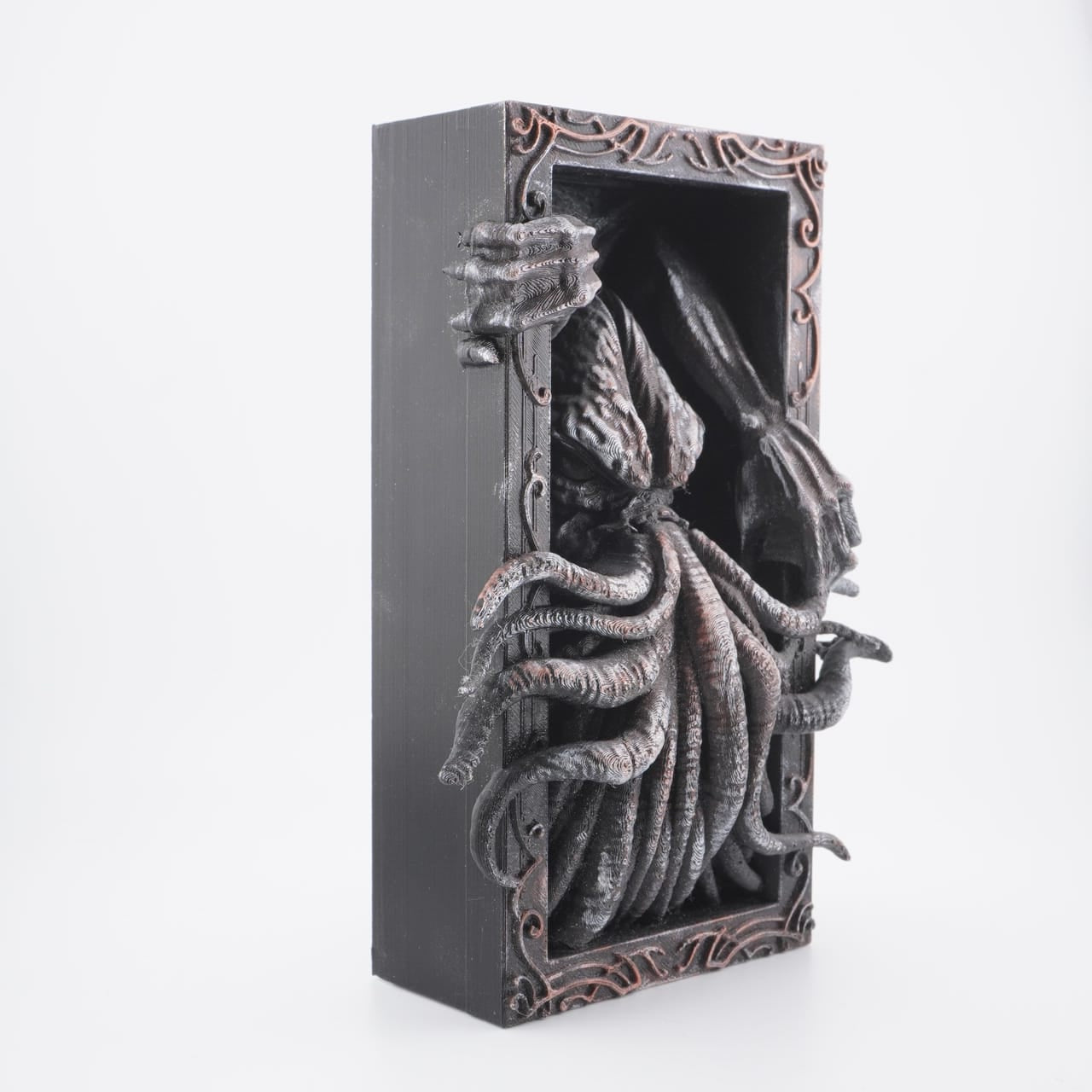 Cthulhu Nook 3D Druck Bücherstütze Deko 17,5cm Figur