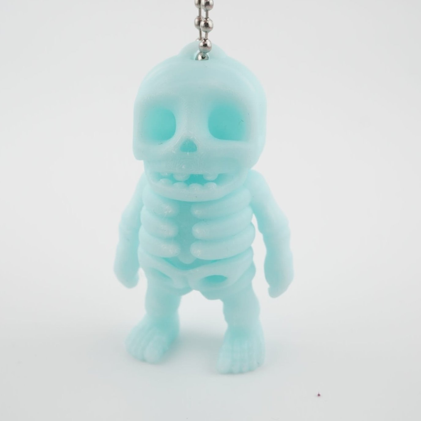 Tiny Skeleton 3D Druck 6cm Wackel Figur/Anhänger (Farbauswahl)