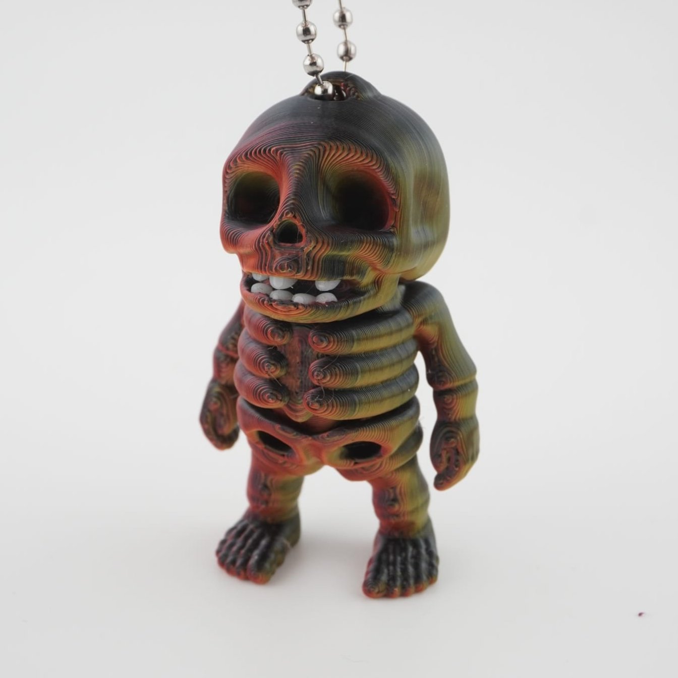 Tiny Skeleton 3D Druck 6cm Wackel Figur/Anhänger (Farbauswahl)