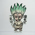 Dr. Stone "Senku Ishigami" B-Side Label Sticker