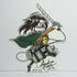 Attack on Titan "Hange Zoe" B-Side Label Sticker