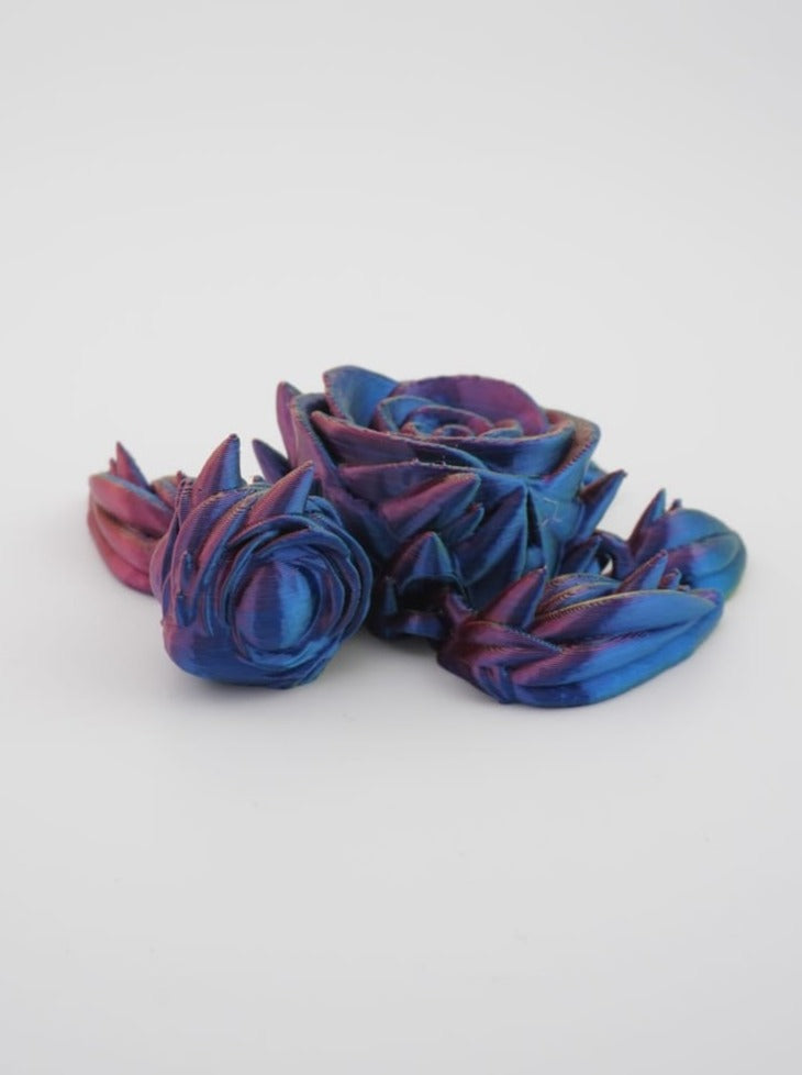 Rose Turtle 3D Druck 7cm lange Fidget Figur