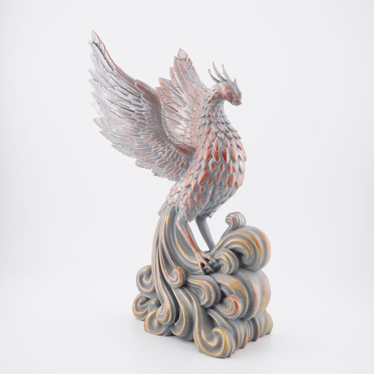 Phoenix 3D Druck Deko 19cm Figur