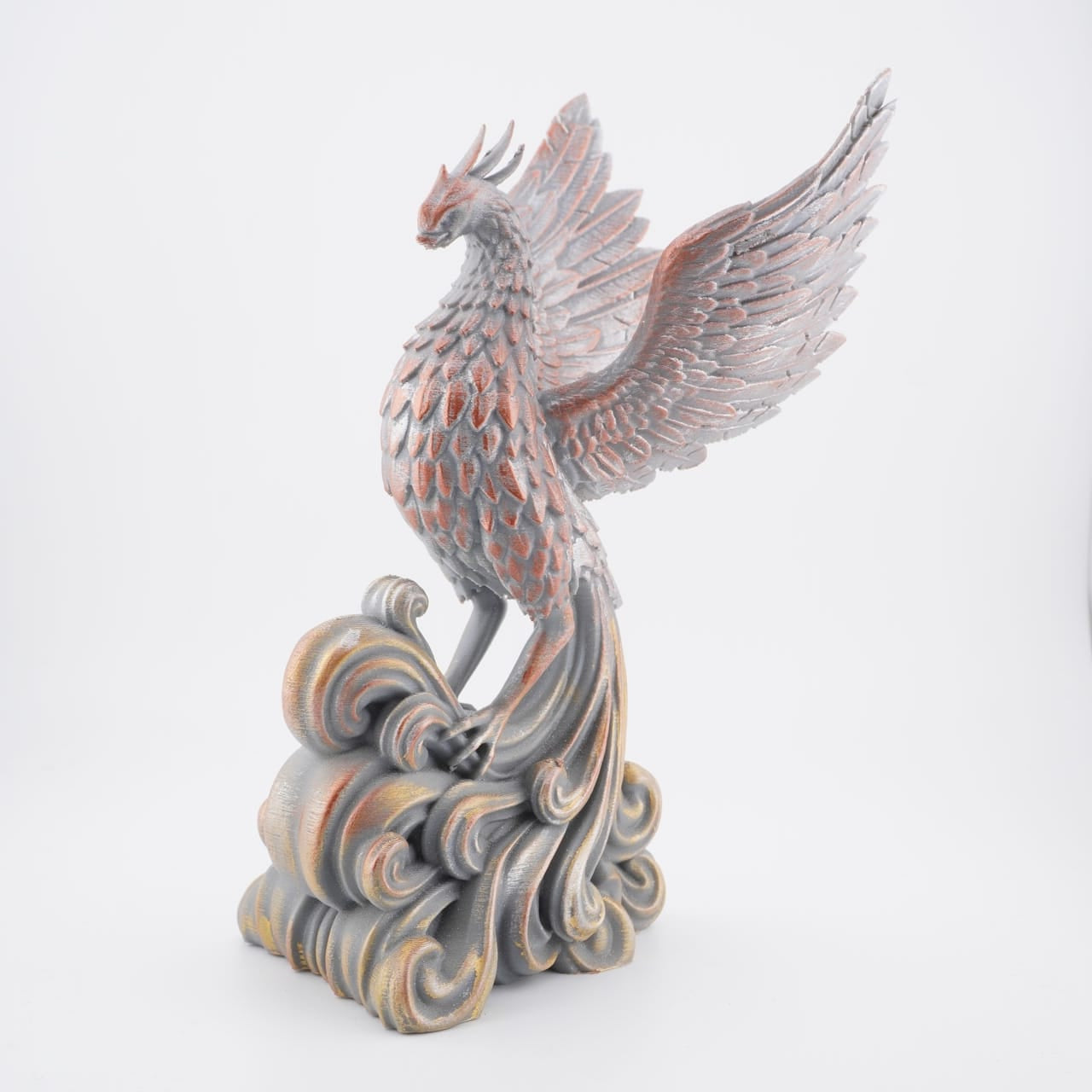 Phoenix 3D Druck Deko 19cm Figur