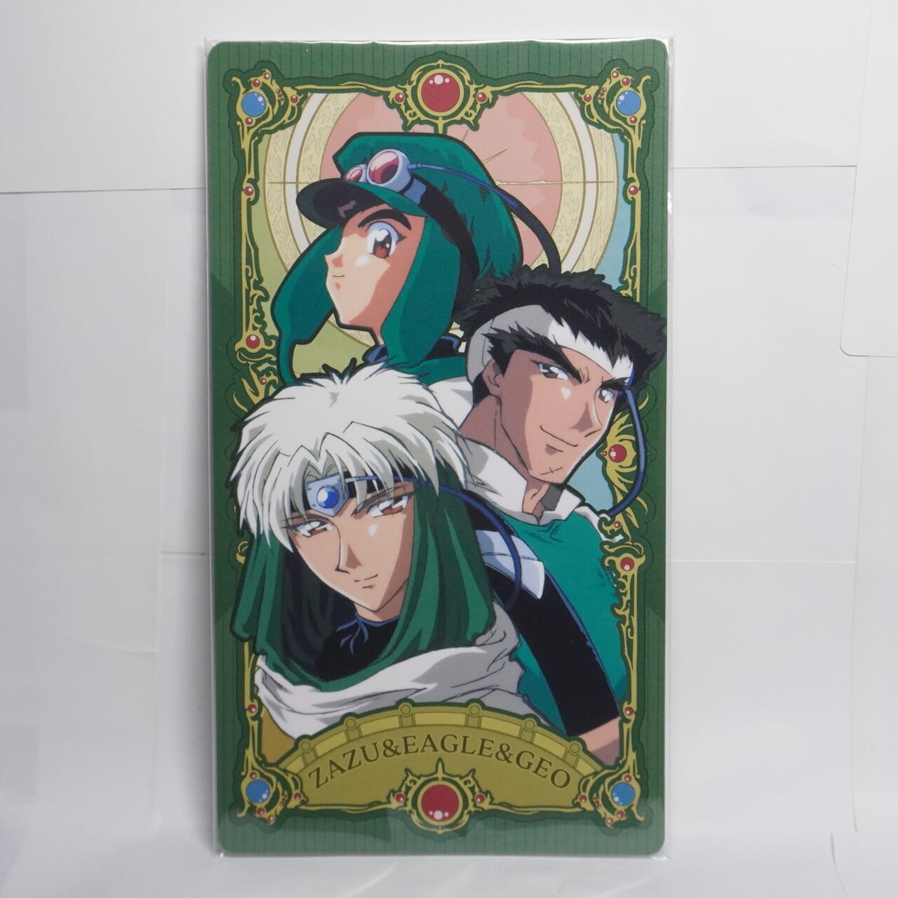 Magic Knight Rayearth Zazu & Eagle & Geo Arcana Card