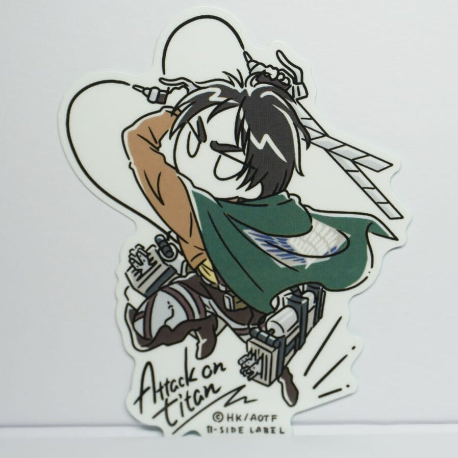 Attack on Titan "Eren Jaeger" B-Side Label Sticker
