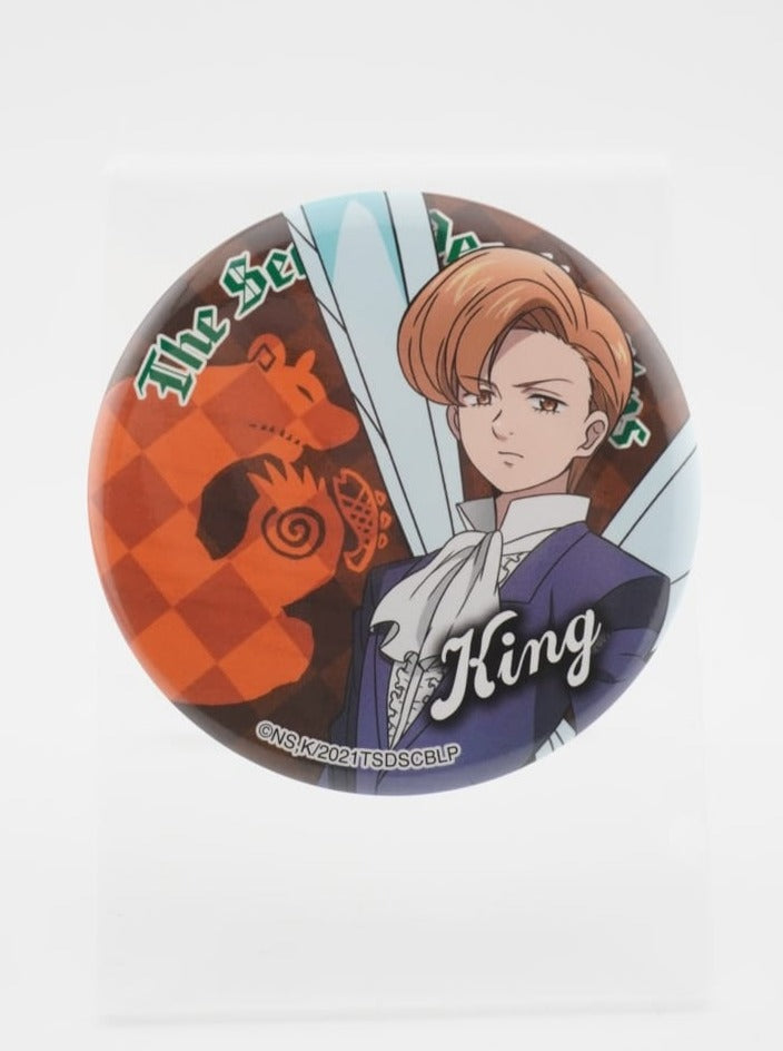 Seven Deadly Sins King 5,5cm Button