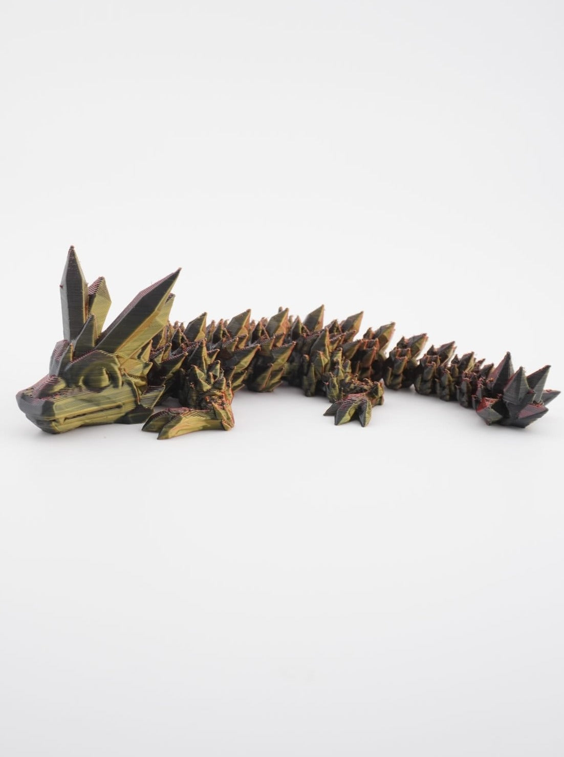 Baby Crystal Dragon 3D Druck 15cm Fidget Figur