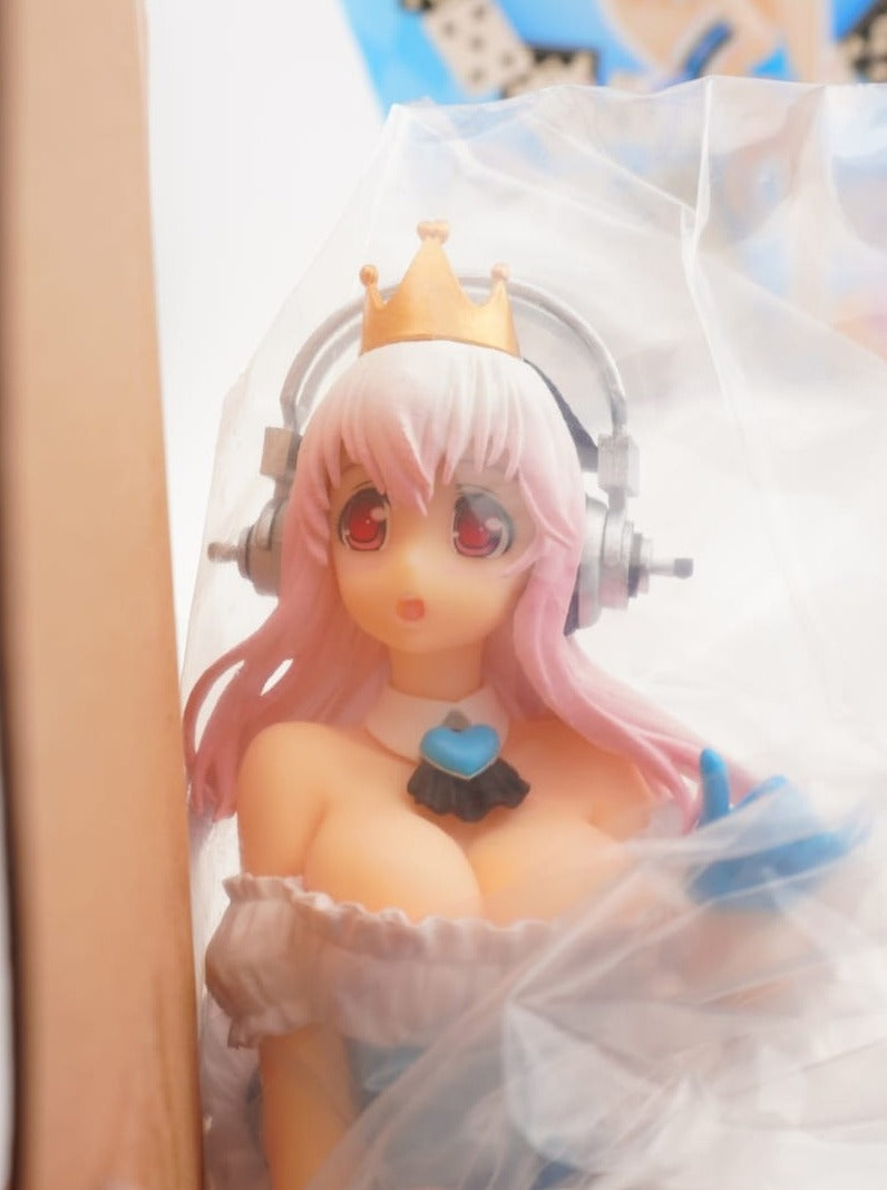 Super Sonico Fairy-Tale Special Queen of Blue 20cm Figur