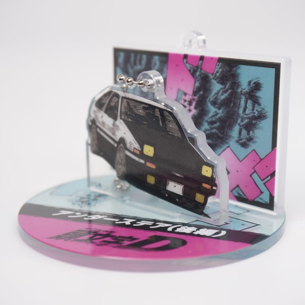Initial D 4 cm Anhänger / Aufsteller