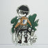 Attack on Titan "Levi Ackermann" B-Side Label Sticker