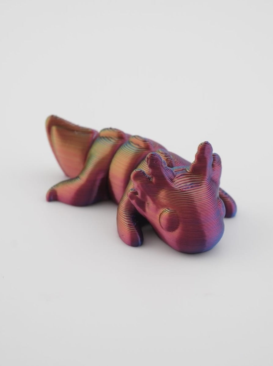 Mini Baby Axolotl 3D Druck 5cm Fidget Figur