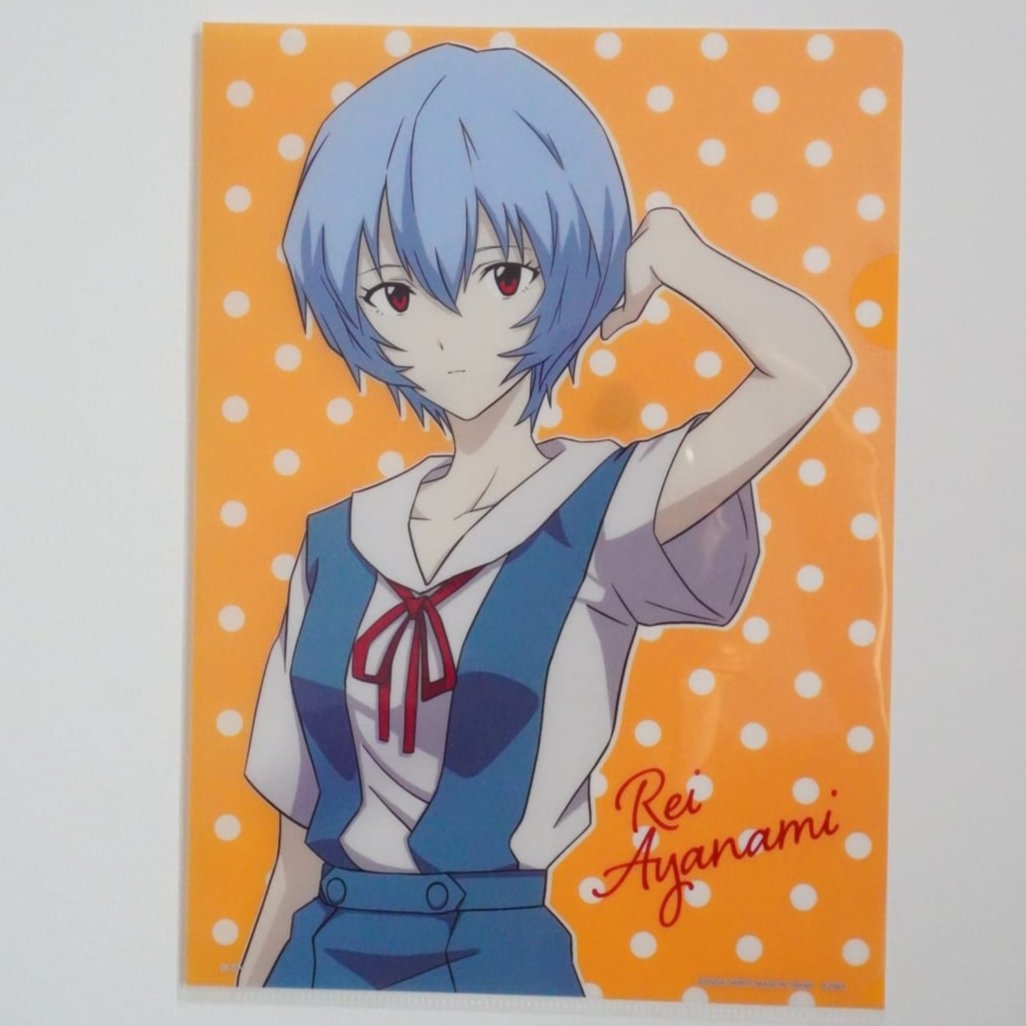 Neon Genesis Evangelion Rei Ayanami A4 Clearfile / Poster