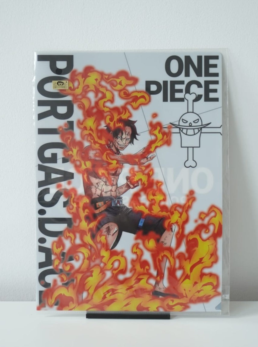 One Piece Portgas D. Ace A4 Clearfile