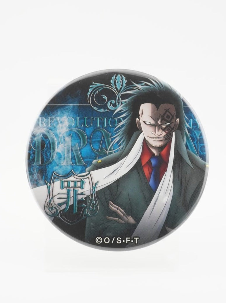 One Piece Monkey D. Dragon 7cm Button