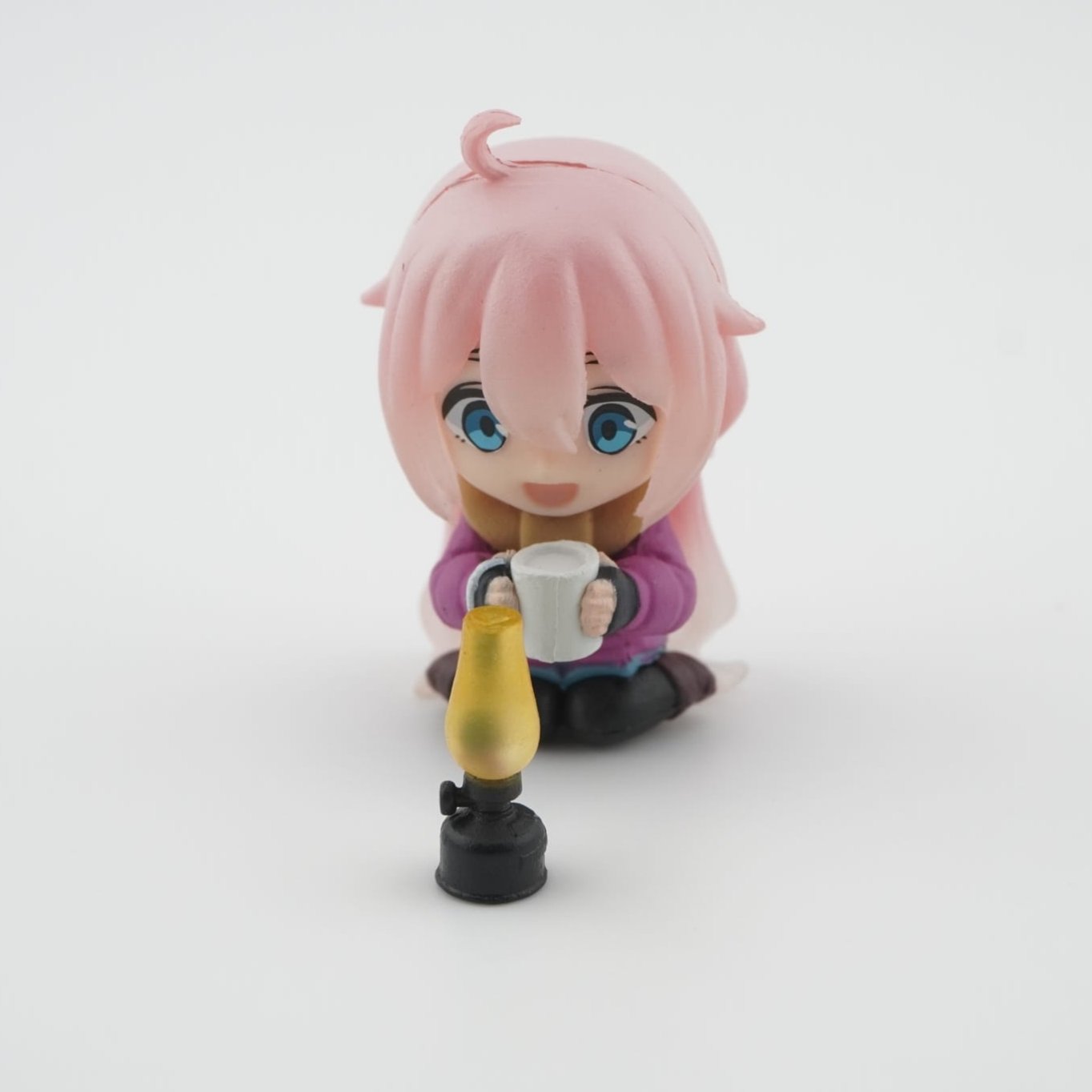 Laid-Back Camp Nadeshiko Kagamihara 3,5cm Mini Figur