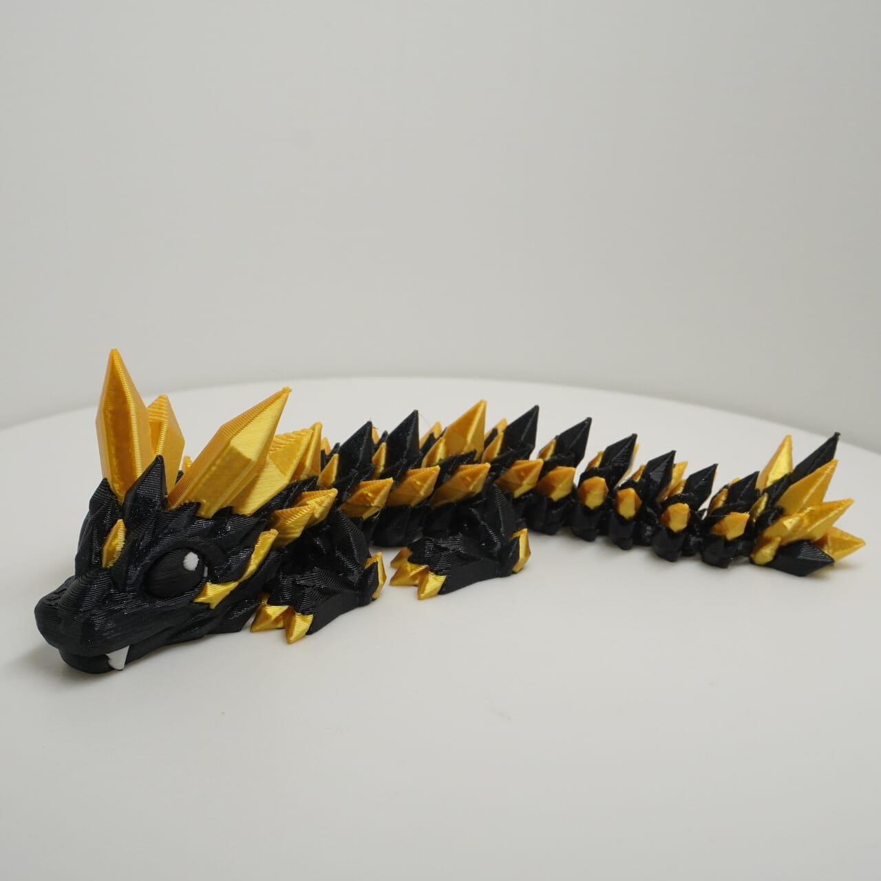 Baby Crystal Drache 3D Druck 15,5cm Fidget Figur