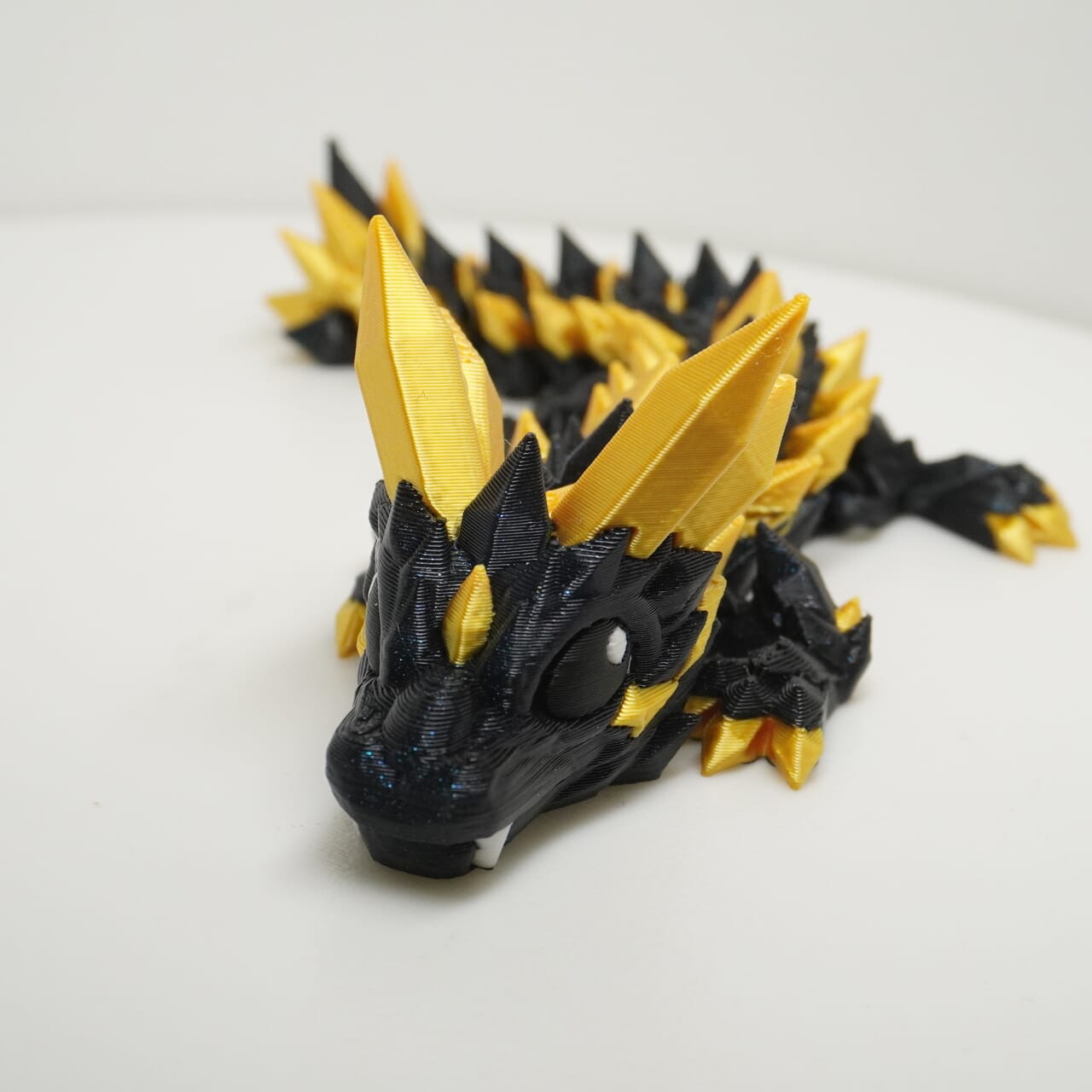 Baby Crystal Drache 3D Druck 15,5cm Fidget Figur