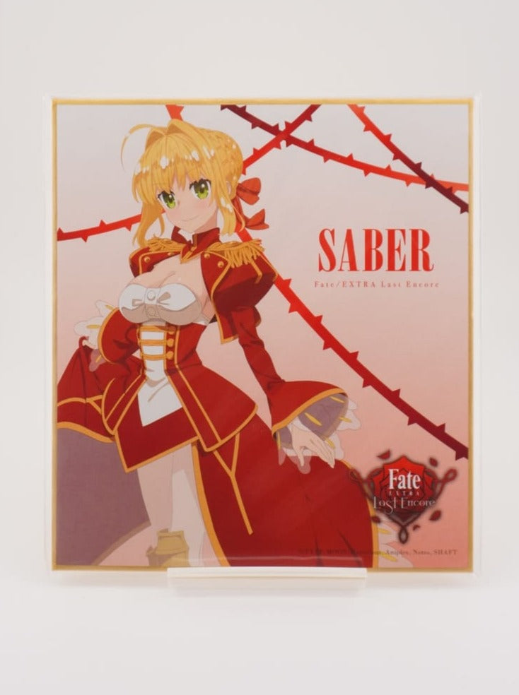 Fate Saber Shikishi