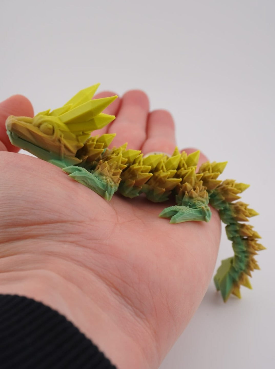 Baby Crystal Dragon 3D Druck 15cm Fidget Figur
