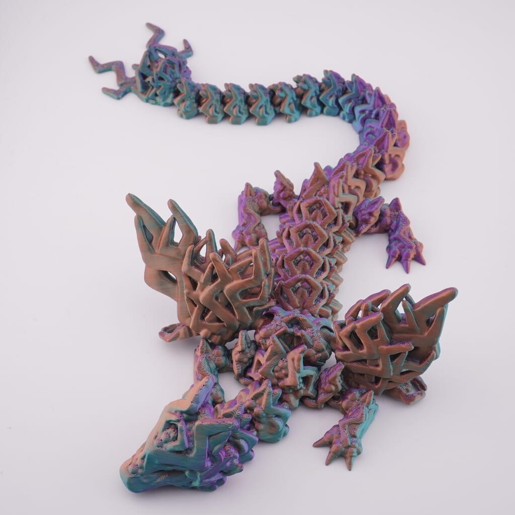 Storm Wing Dragon 3D Druck Fidget 34cm Figur