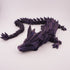 Crystal Dragon 3D Druck 55cm Fidget Figur - Blue Sparkling