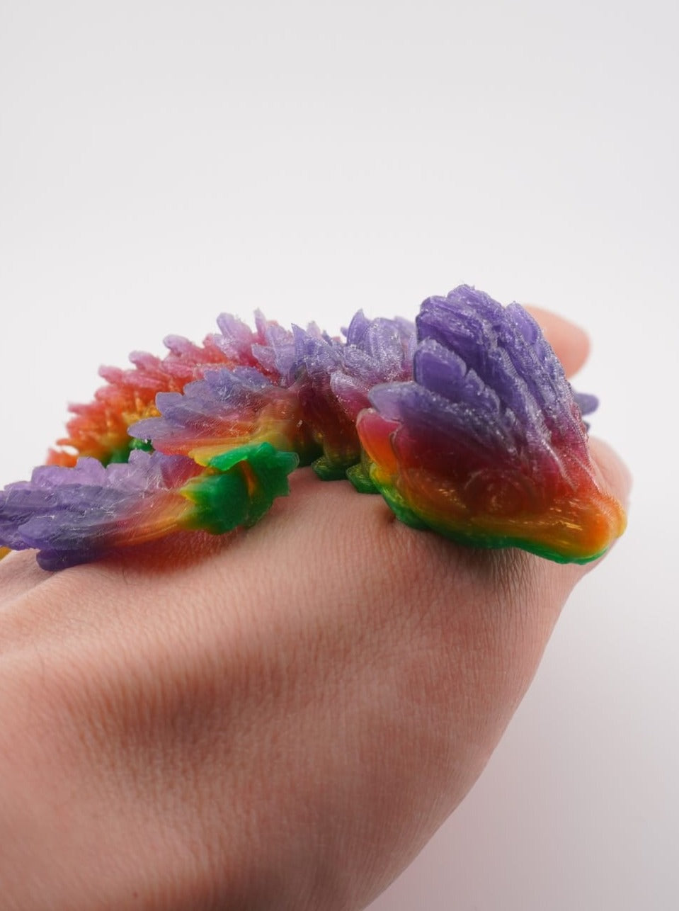 Winged Tadling Dragon 3D Druck 15cm Fidget Figur