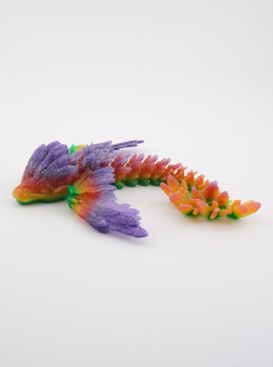 Winged Tadling Dragon 3D Druck 15cm Fidget Figur