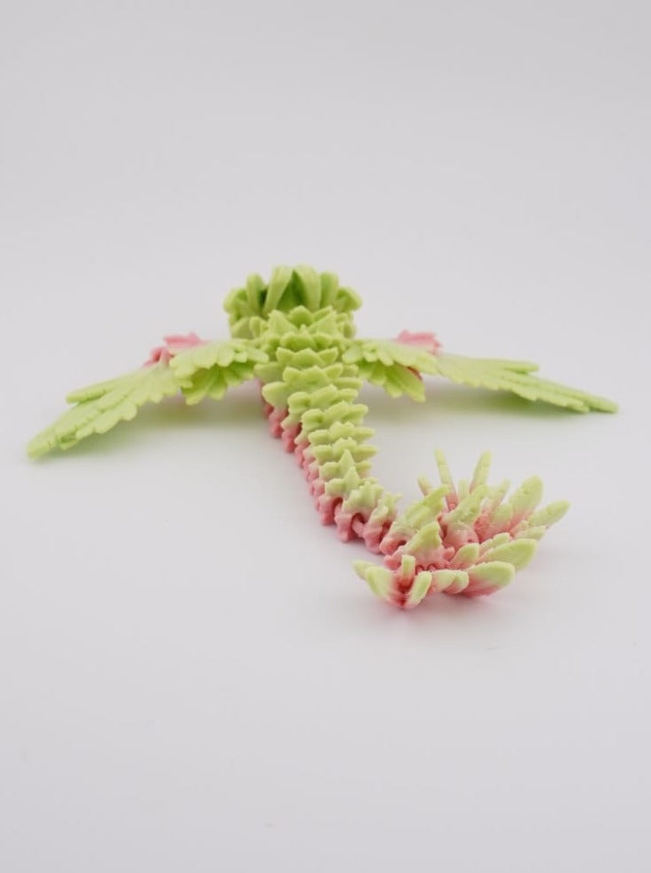 Winged Tadling Dragon 3D Druck 15cm Fidget Figur