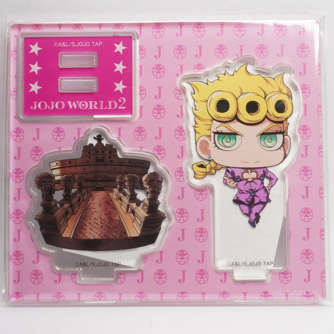 JoJo`s Bizarre Adventure Giorno Giovanna Jojo World 6 cm Aufsteller