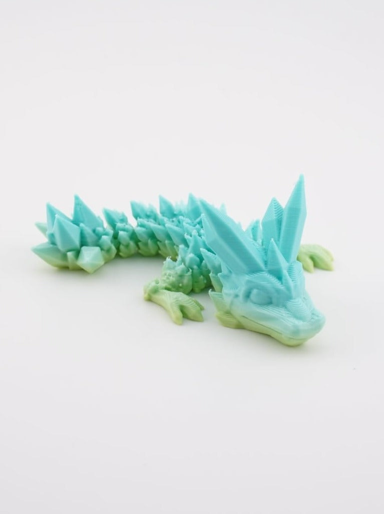 Tadling Crystal Dragon 3D Druck 8cm Fidget Figur