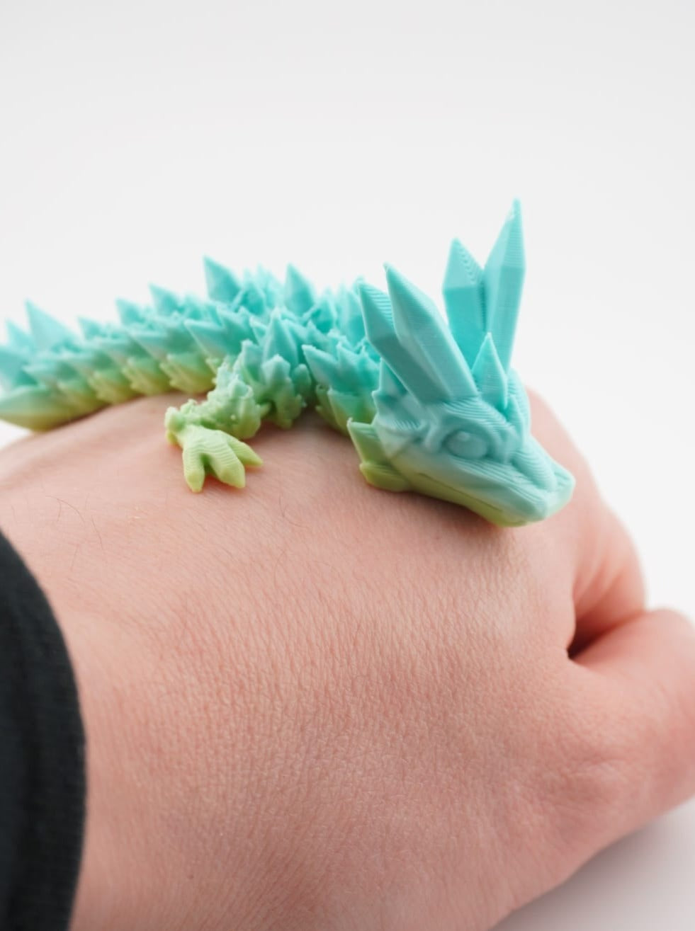 Tadling Crystal Dragon 3D Druck 8cm Fidget Figur