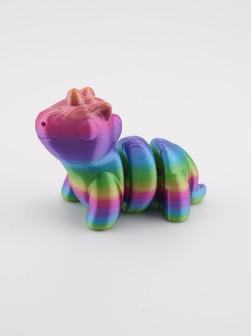 Unicorn 3D Druck 6cm Fidget Figur