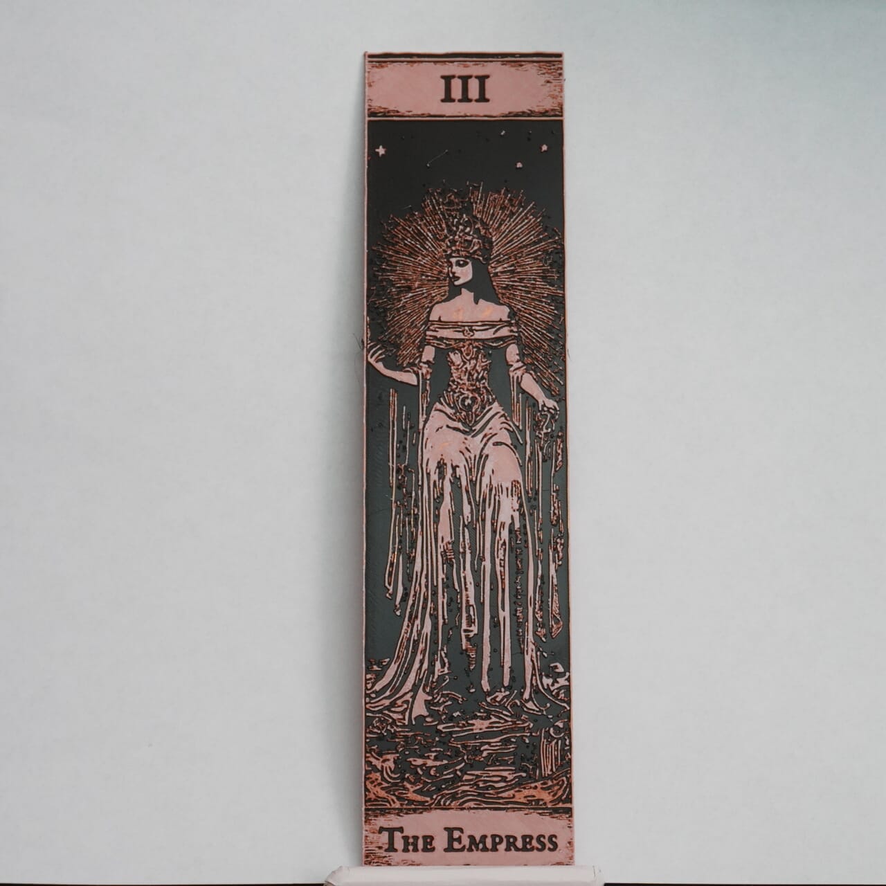 Tarot Lesezeichen 3D Druck (22 verschiedene Motive zur Auswahl)