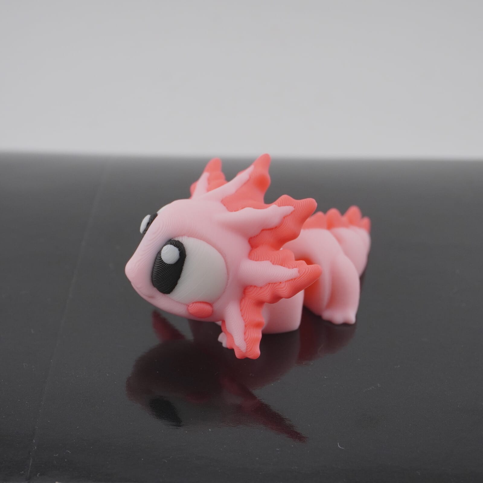 Flexi Axolotl 3D Druck 8 cm Fidget Figur