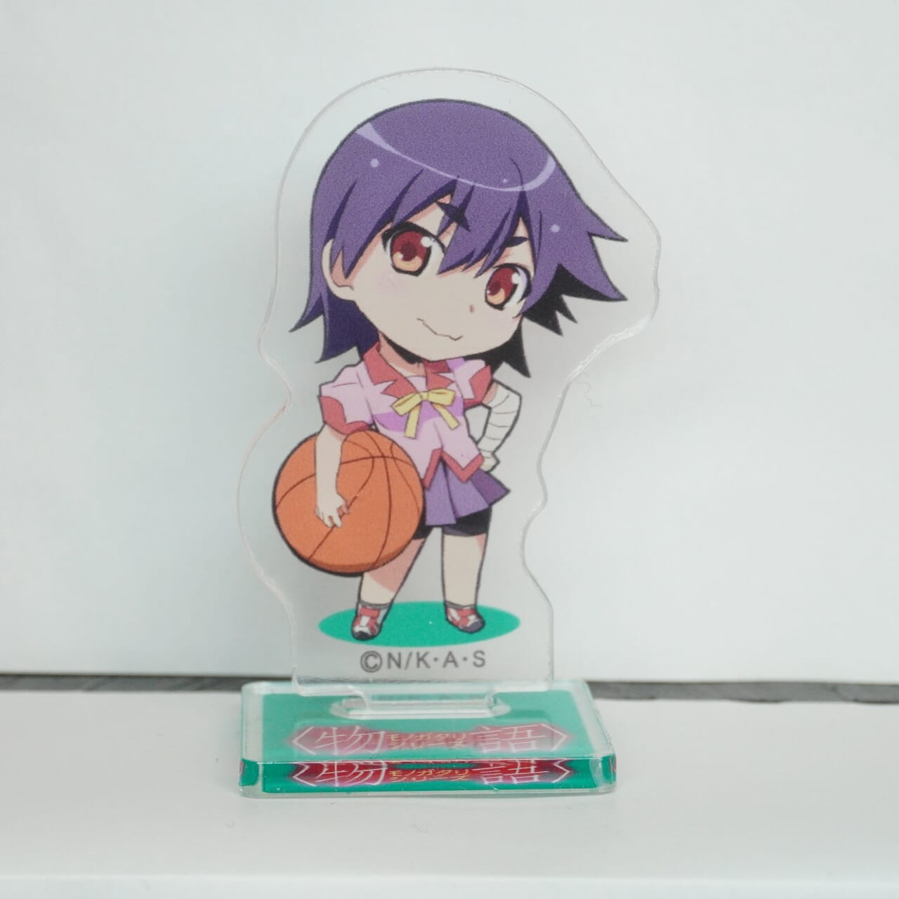 Monogatari Suruga Kanbaru 5cm Aufsteller