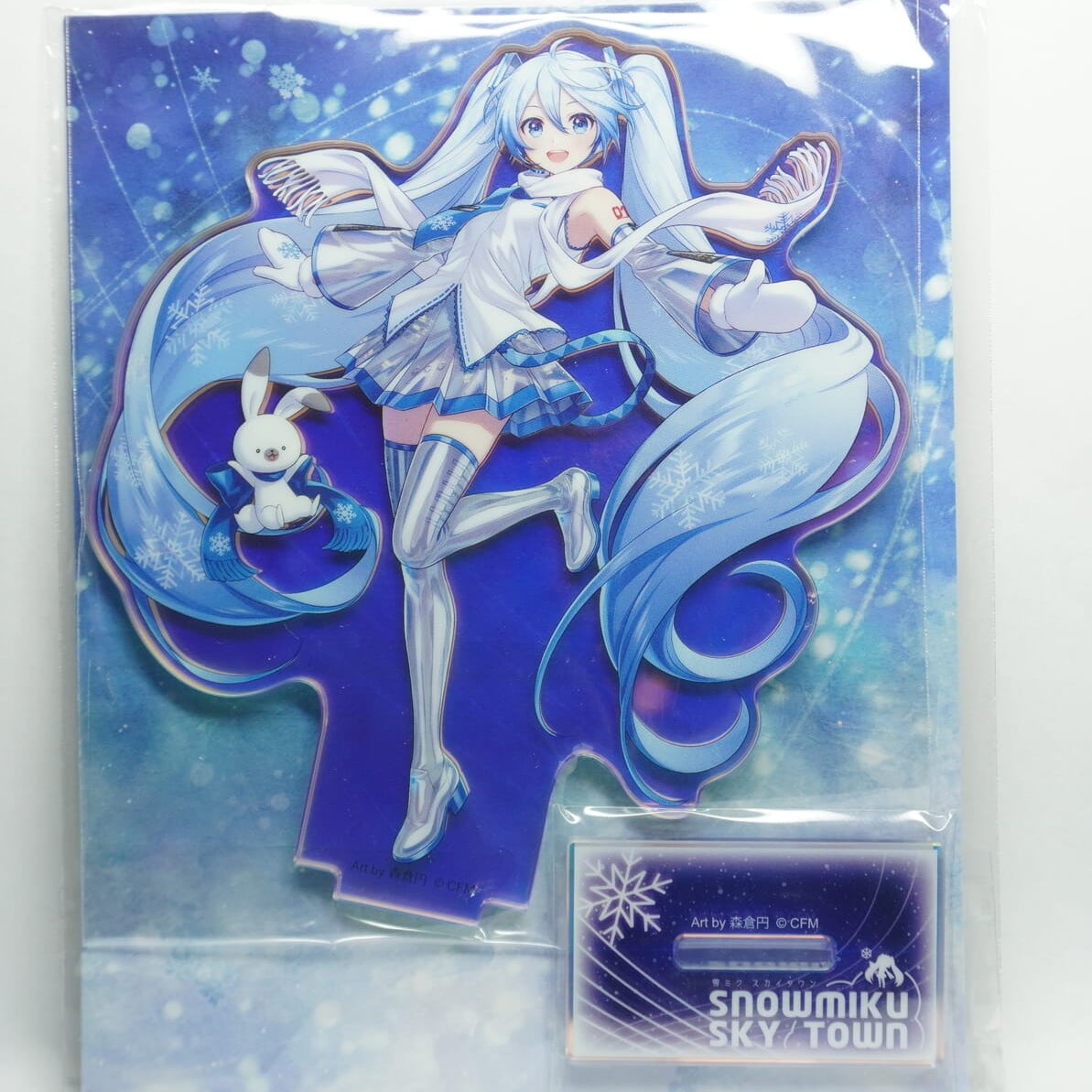 Hatsune Miku Snowmiku Sky Town 12 cm Aufsteller