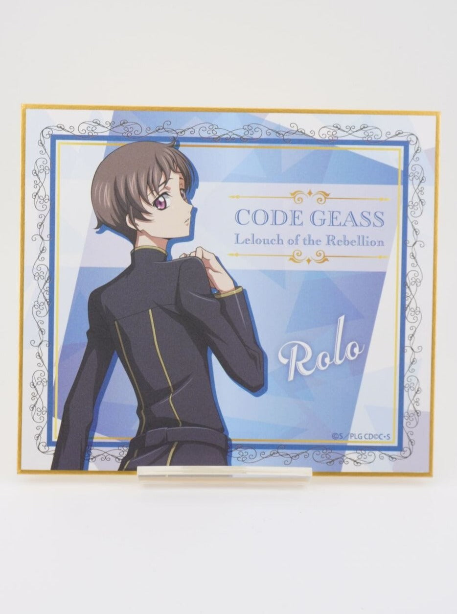 Code Geass Rolo Code Geass Rolo Shikishi Nippon4U