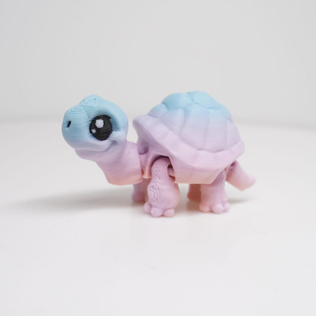 Mini Turtle 3D Druck Figur 3D Druck Fidget 2,5cm Figur (Farbauswahl)
